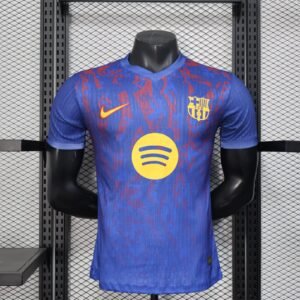 2025/2026 Player Version Barcelona Special Edition Blue Football Shirt 1:1 Thai Quality