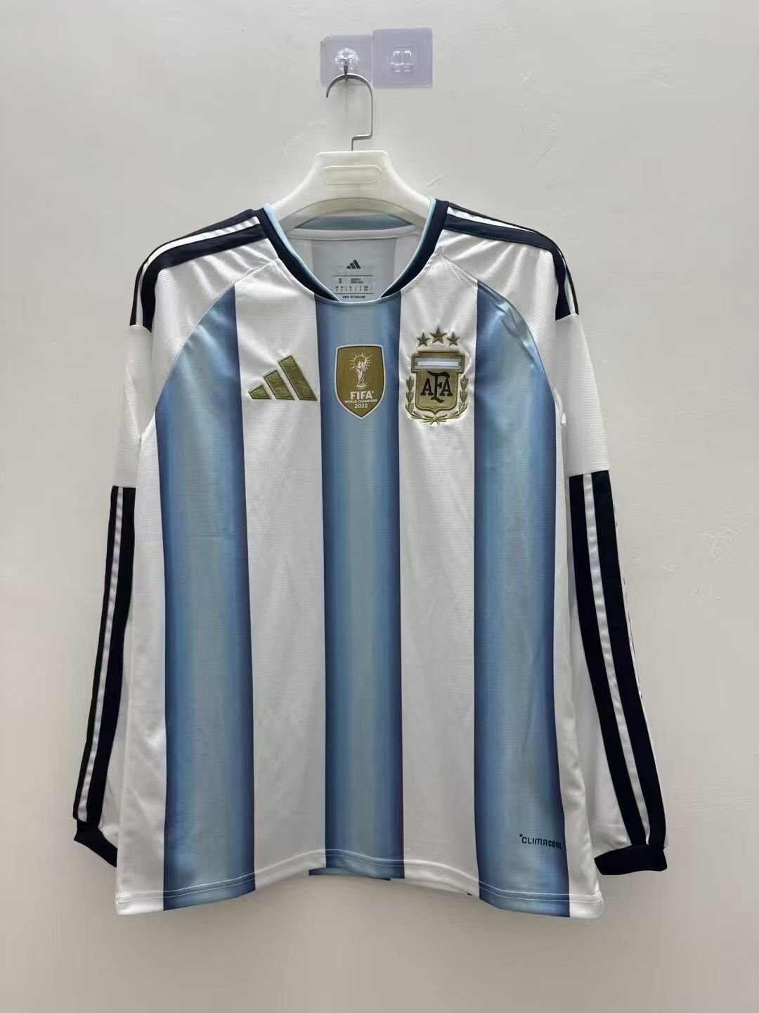 2026  Long Sleeve Argentina Home Soccer Jersey 1:1 Thai Quality