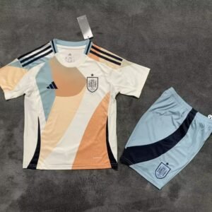 2025 Spain National Team Away Football Shirt  1:1 Thai quality  Kids Size