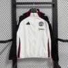 2025/2026 Manchester United Windbreaker White Football Jersey 1:1
