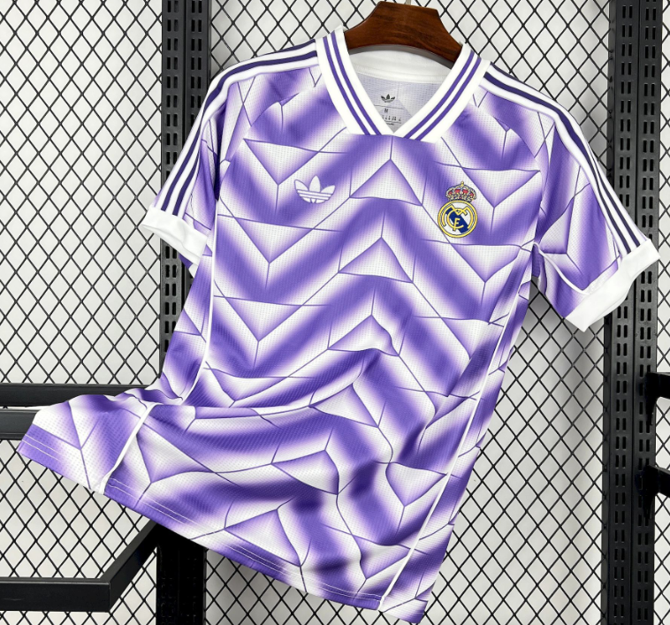 2025/2026 Real Madrid Special Edition Purple Football Shirt1:1 Thai Quality