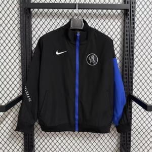 2025/2026 Chelsea Windbreaker Black Soccer Jersey 1:1 Thai Quality
