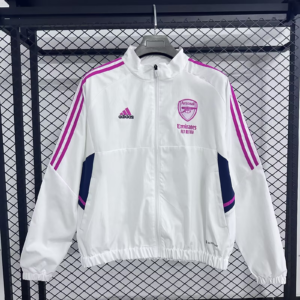 2025/2026 Arsenal Windbreaker White Football Shirt 1:1 Thai Quality