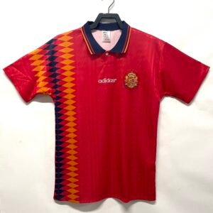 1994 Retro Spain National Team Home Football Jersey 1:1