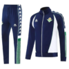 2025/2026 Real Betis Full Zip Training Suit Royal Blue Football Jersey 1:1 Thai Quality