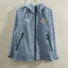 2025/2026 Manchester City Windbreaker Blue Football Shirt 1:1 Thai Quality