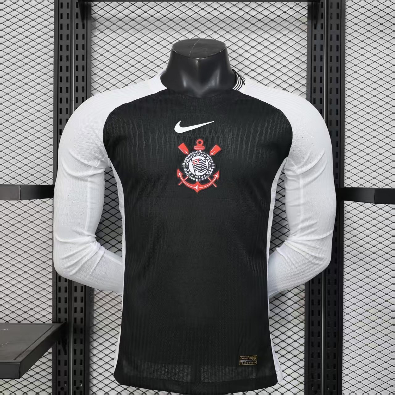 2025/2026 Long Sleeve Player Version Corinthians Away Jersey 1:1 Thai Quality
