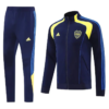 2025/2026 Boca Juniors Full Zip Training Suit Royal Blue Football Jersey 1:1