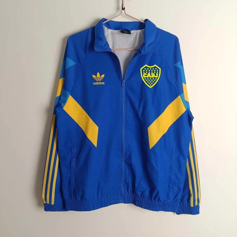 2025 Boca Juniors Windbreaker Blue Soccer Shirt 1:1 Thai Quality