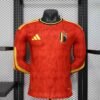 2026 Long Sleeve Player Version Belgium National Team Home Football Shirt 1:1 Thai Quality