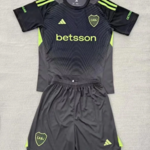 2025/2026 Boca Juniors Goalkeeper Suit Black Football Jersey 1:1 Thai Quality