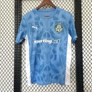 2025/2026 Palmeiras Goalkeeper Blue Football Jersey 1:1 Thai Quality