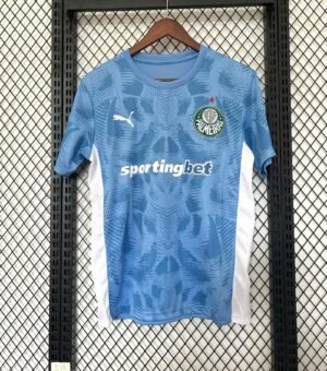 2025/2026 Palmeiras Goalkeeper Blue Football Jersey 1:1 Thai Quality