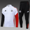 2025/2026 Ajax Half-Pull Training White Football Jersey 1:1