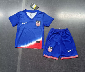 2024 United States National Team Away Football Shirt 1:1 Thai Quality Kids Size