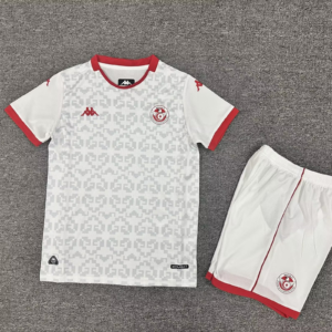2026 Tunisia Away Football Jersey1:1 Thai Quality Kids Size