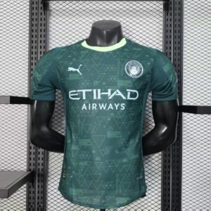 2025/2026 Player Version Manchester City Fourth Away Football Shirt 1:1 Thai Quality
