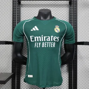 2025/2026 Player Version Real Madrid Special Edition Dark Green Football Jersey1:1 Thai Quality