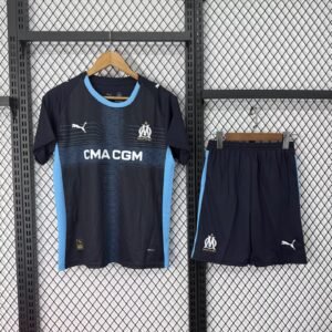 2025/2026 Olympique de Marseille Away Football Shirt 1:1 Thai Quality Kids Size