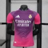 2025/2026 Player Version Real Madrid Goalkeeper Purple Red Football Jersey 1:1 Thai Quality
