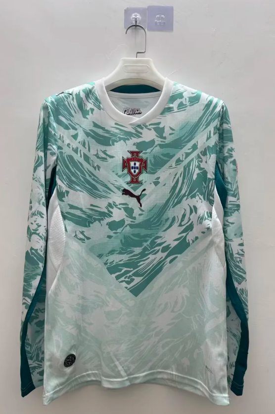 2026 Long Sleeve Portugal Away Football Jersey 1:1 Thai Quality
