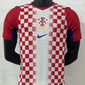 2026 Player Version Croatia National Team Home Football Jersey 1:1 Thai Quality
