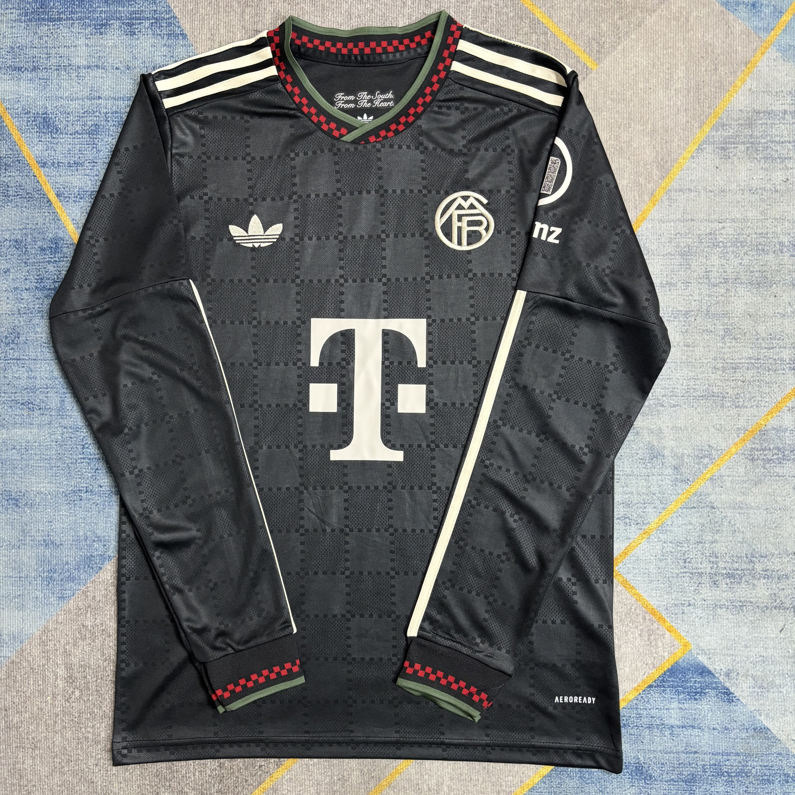 2025/2026 Long Sleeve Bayern Munich Third Away Football Jersey 1:1 Thai Quality