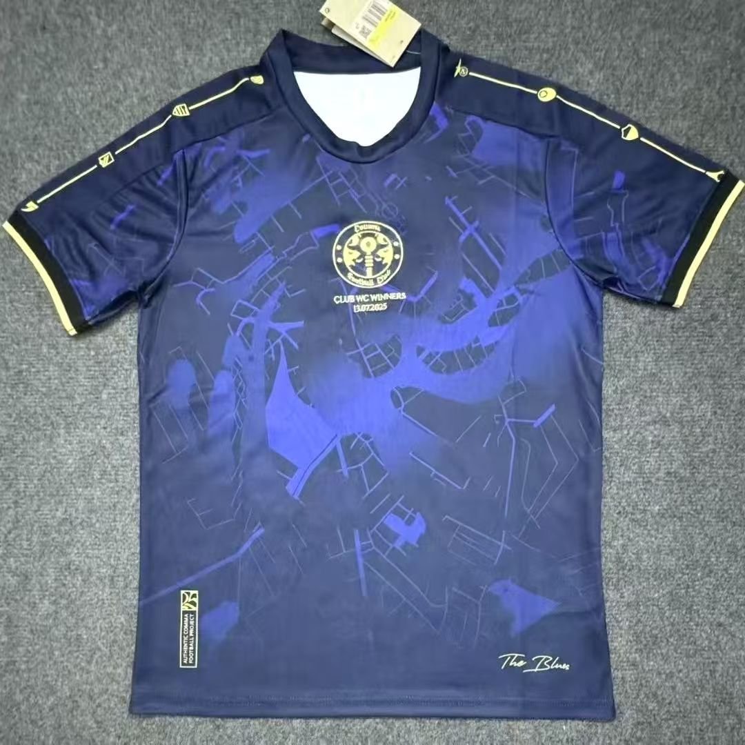 2025/2026 Chelsea Special Edition Blue Football Jersey1:1 Thai Quality