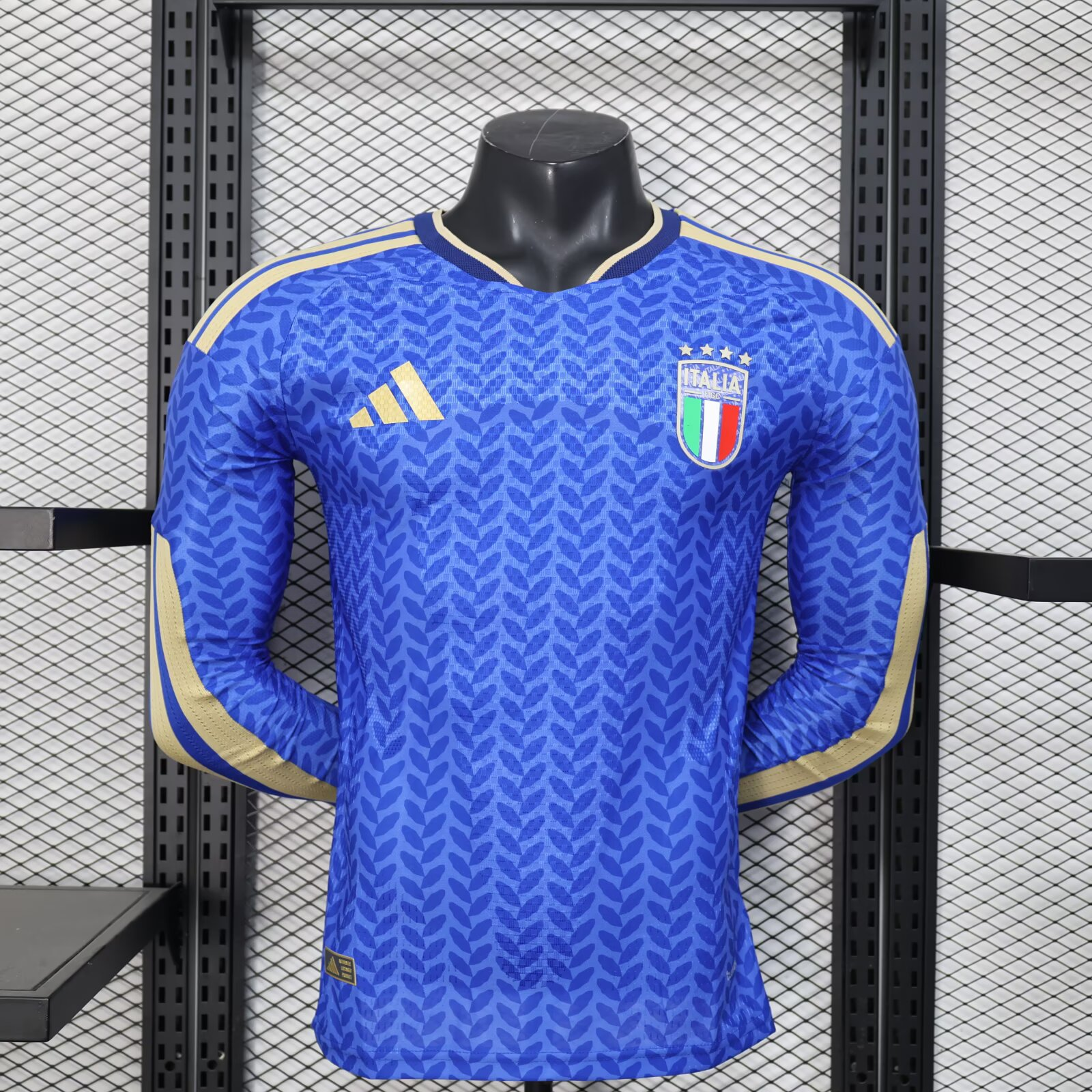 2026 Long Sleeved Player Version Italy Home Soccer Jersey 1:1 Thai Quality