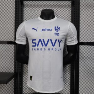 2025/2026 Player Version Al-Hilal Saudi Arabia Away Football Shirt 1:1 Thai Quality
